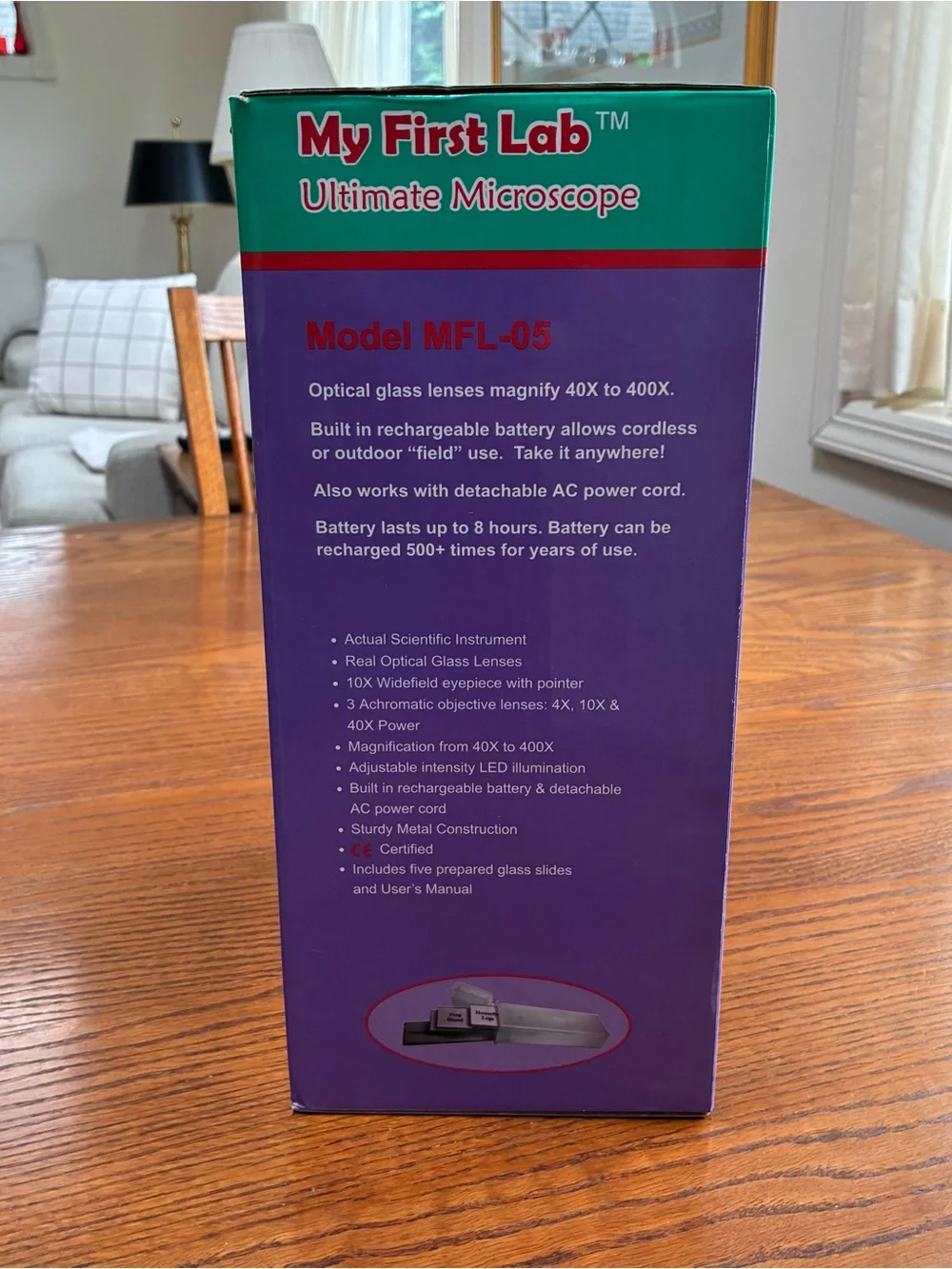 Ultimate Microscope (MFL-05) by My First Lab, LIKE NEW,  Child’s Learning Toy